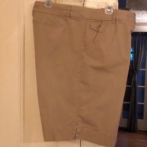 Lane Bryant Khaki Shorts
